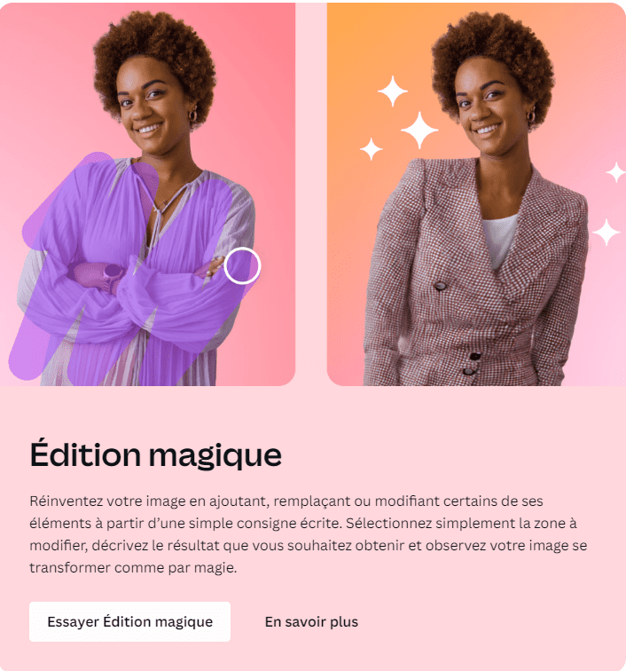 Canva édition magique