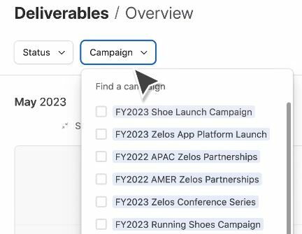 Airtable deliverables overview