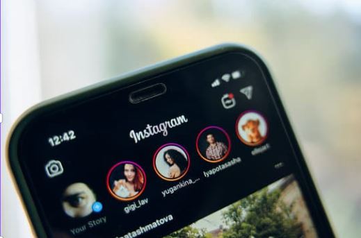 Instagram menu